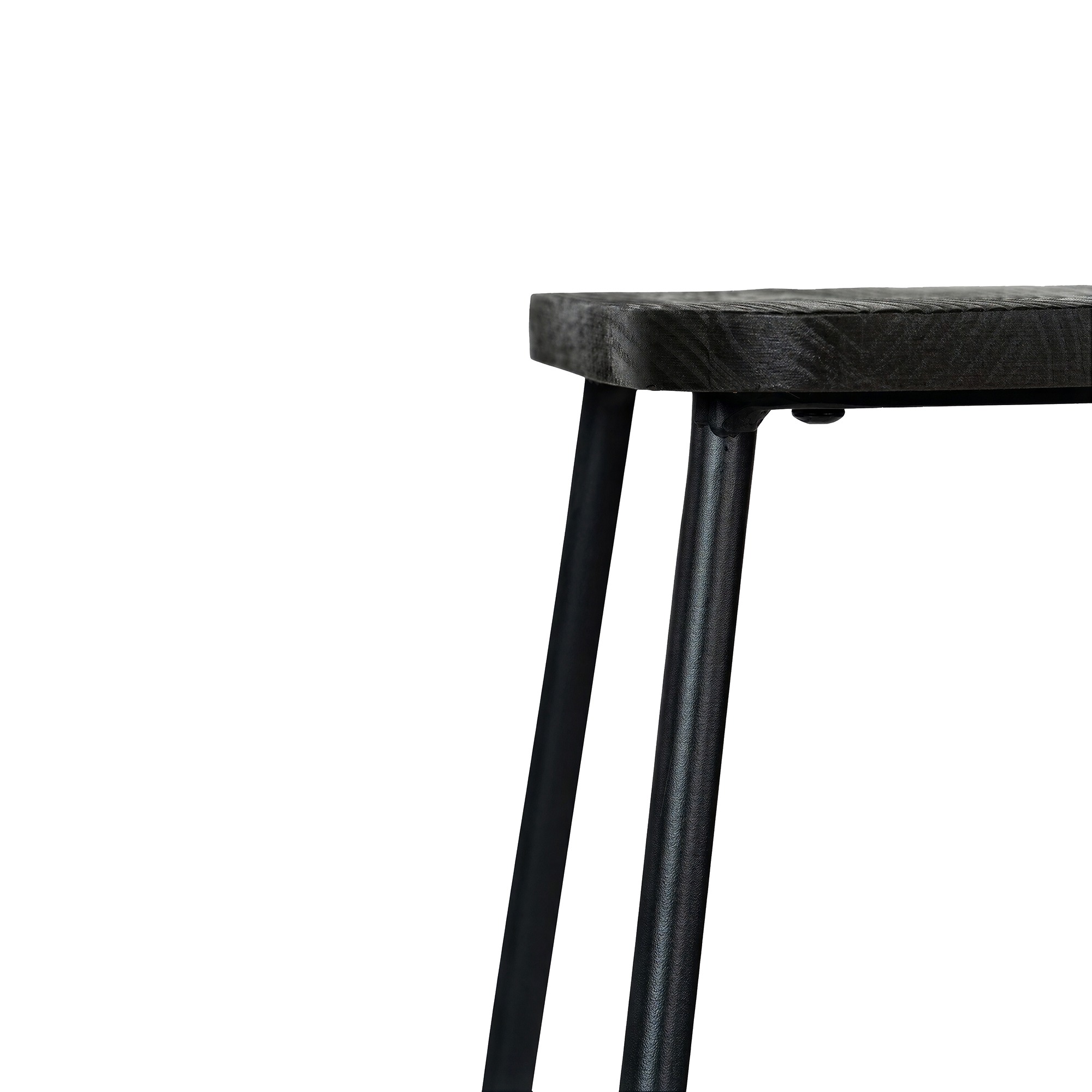 Tabouret 'Bor&aring;s' - Brun/Noir