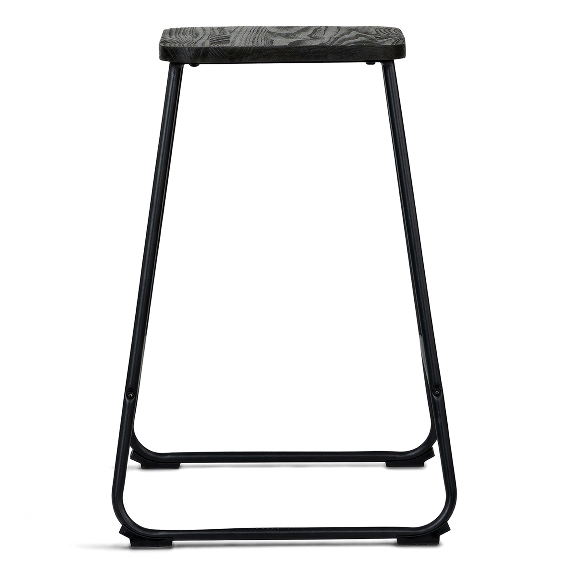 Tabouret 'Bor&aring;s' - Brun/Noir