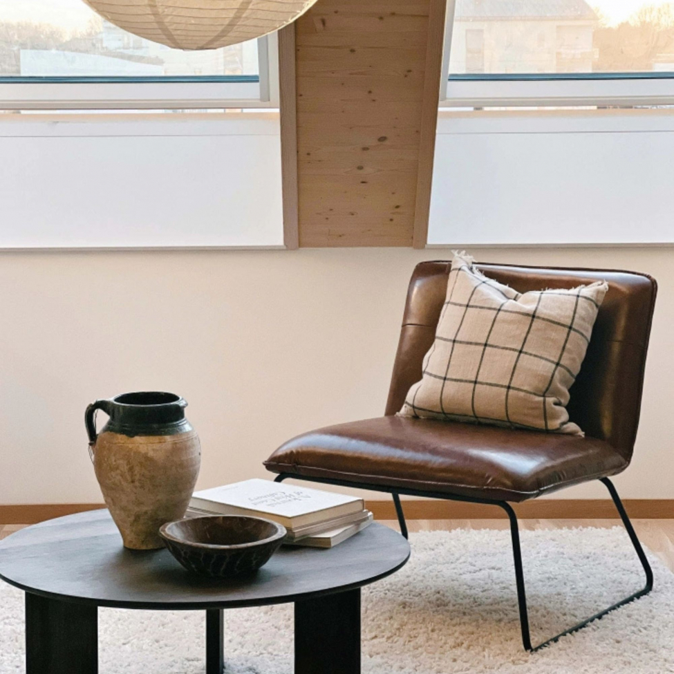 Fauteuil 'Chelsea' - Brun