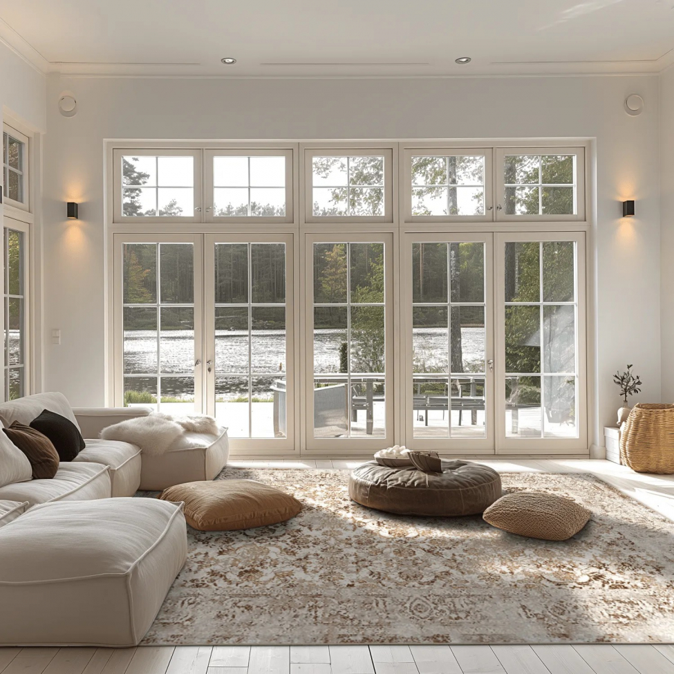 Tapis Wilton 'Denizli' 200x280cm - Beige