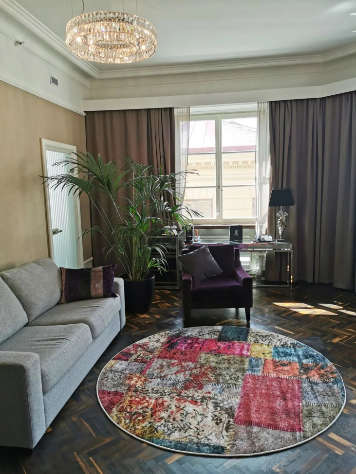 Tapis rond 'Ariana' 160cm - Multi