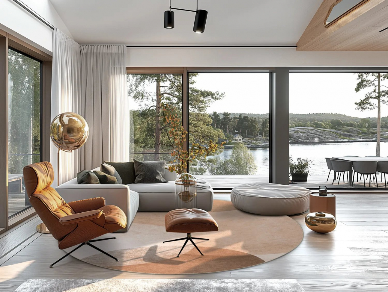 Tapis rond 'Craon' 200cm - Multi