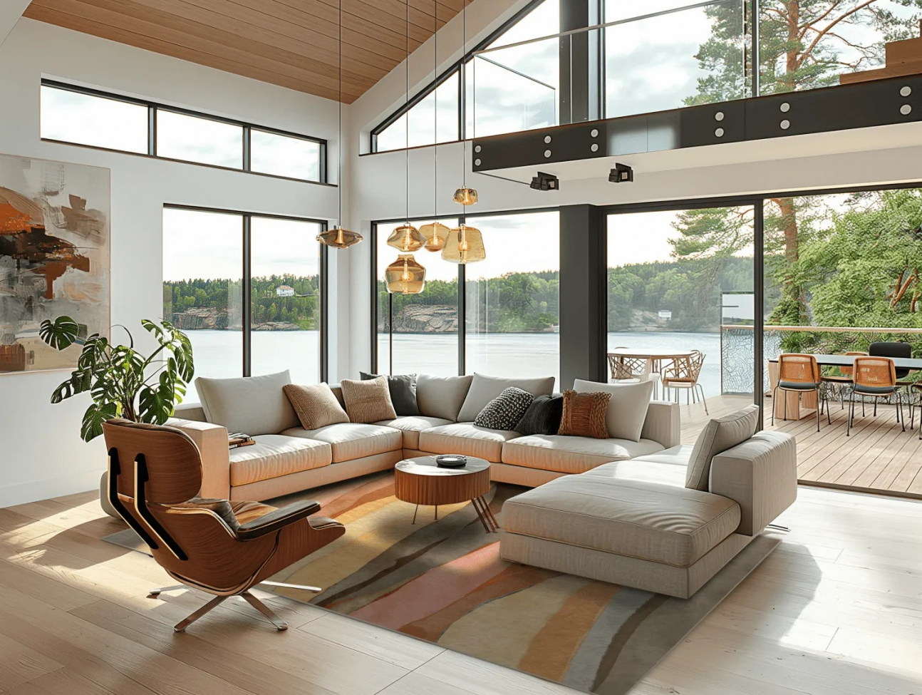 Tapis Wilton 'Birdie' 160x230cm - Multi