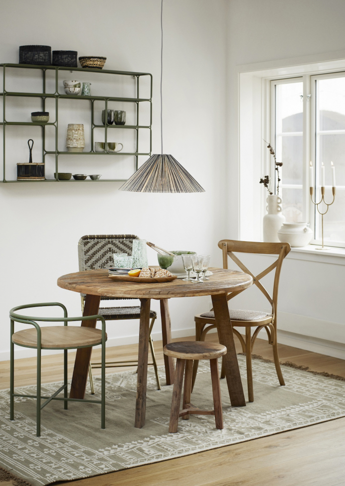 Chaise 'Rattan' - Naturel