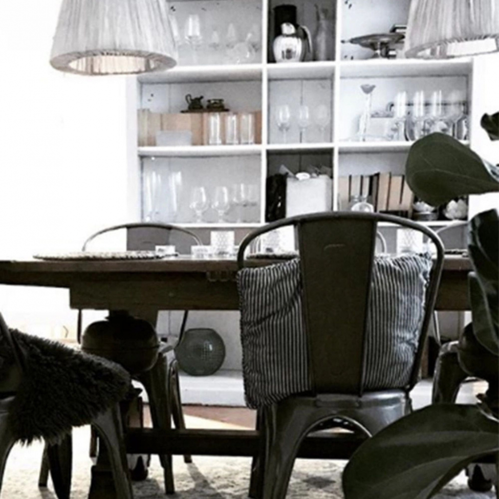 Chaise 'Montmartre' - Acier Mat