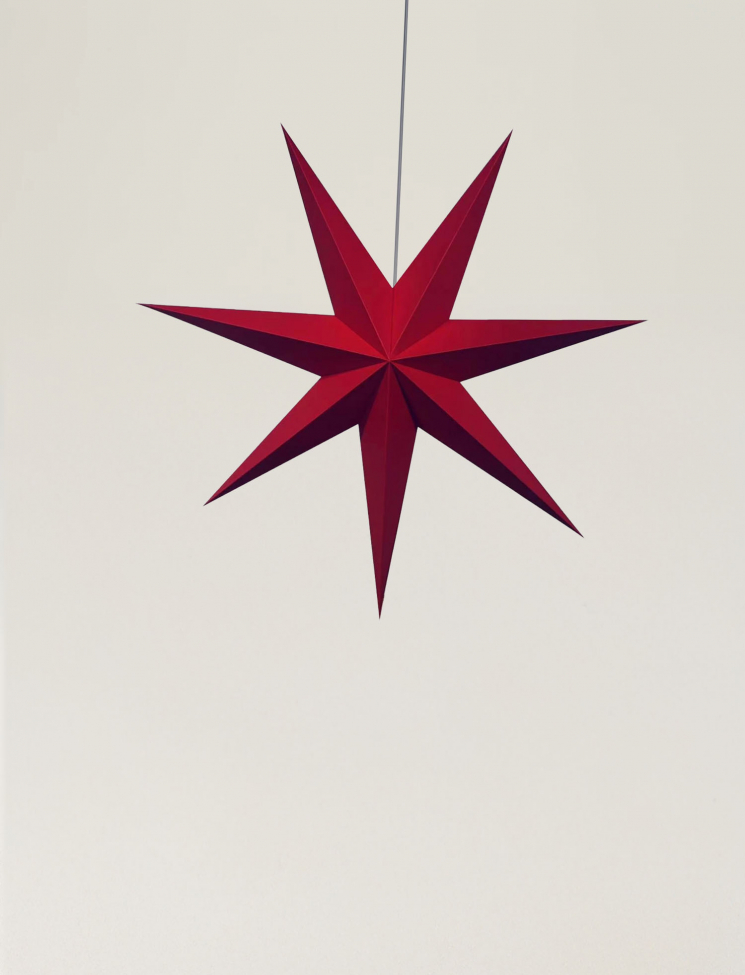 Étoile de l'Avent 'Sally' 100cm - Rouge