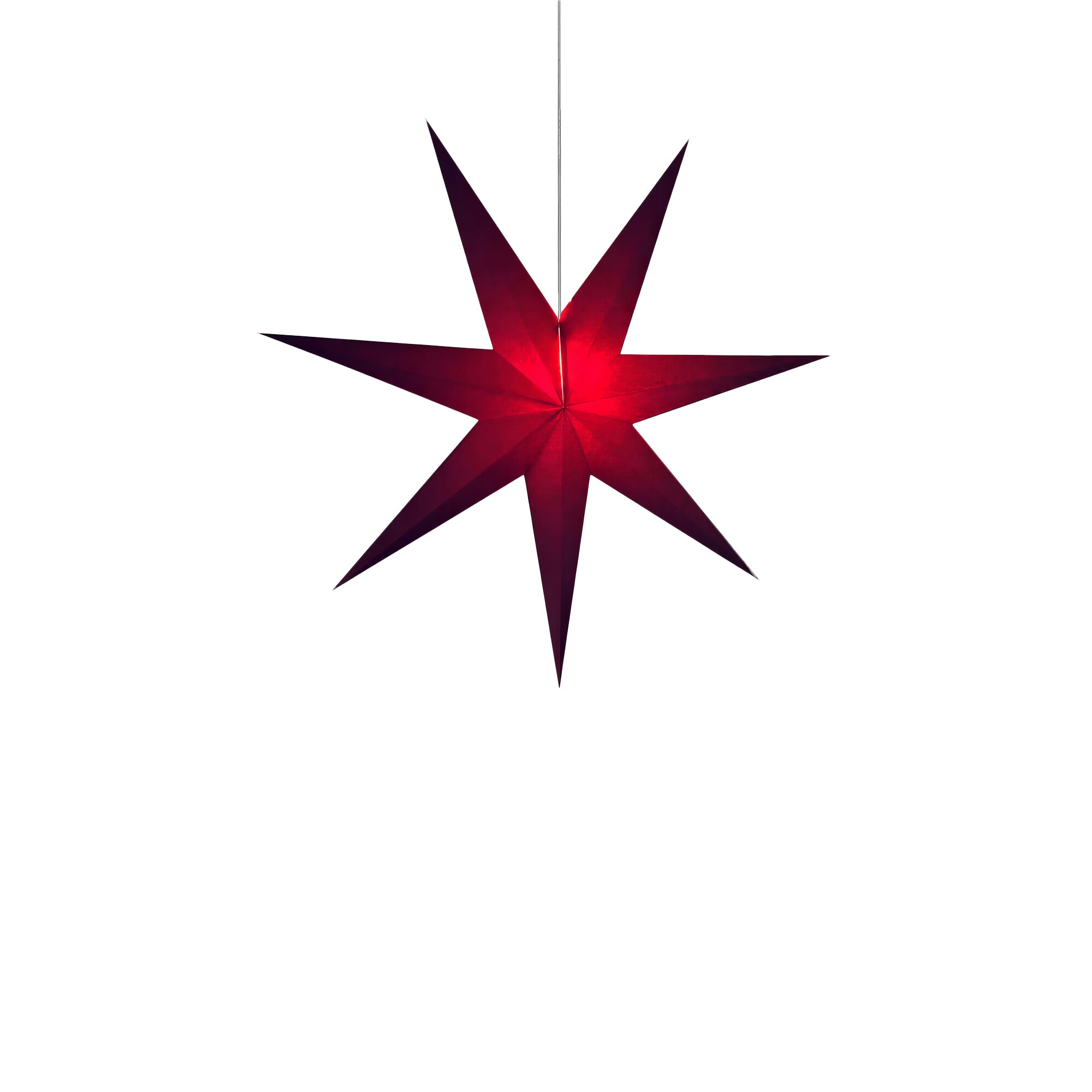 &Eacute;toile de l'Avent 'Sally' 100cm - Rouge