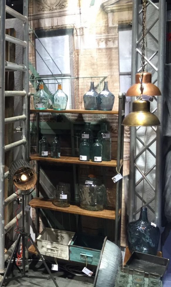 Plafonnier 'Alma' - Laiton patiné