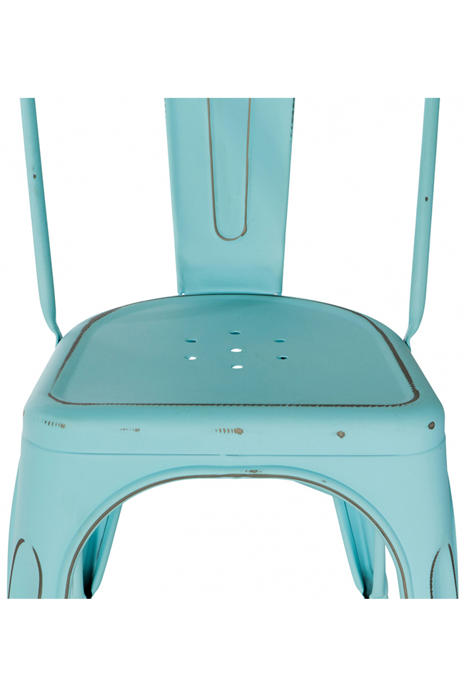 Chaise 'Montmartre' - Vintage turquoise