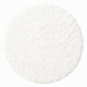 Tapis rond à poils longs \'Janjira\' - Blanc