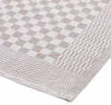 Torchon de cuisine \'Hanni\' - Beige/Blanc