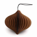 Ornement de Noël \'Onion\' - Brun clair