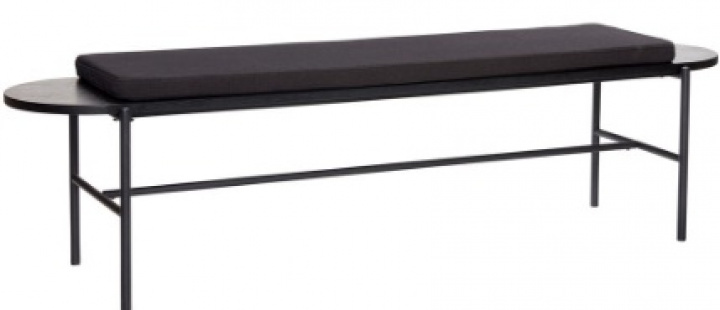 Banc avec coussin - Métal dans le groupe Meubles / Meubles d\'assise / Bancs chez Reforma (020702)