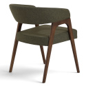 Chaise \'Alba \'- Noyer/Vert