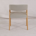 Chaise \'Alba\' - Naturel/Gris