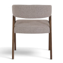 Chaise \'Alba\' - Noyer/Greige