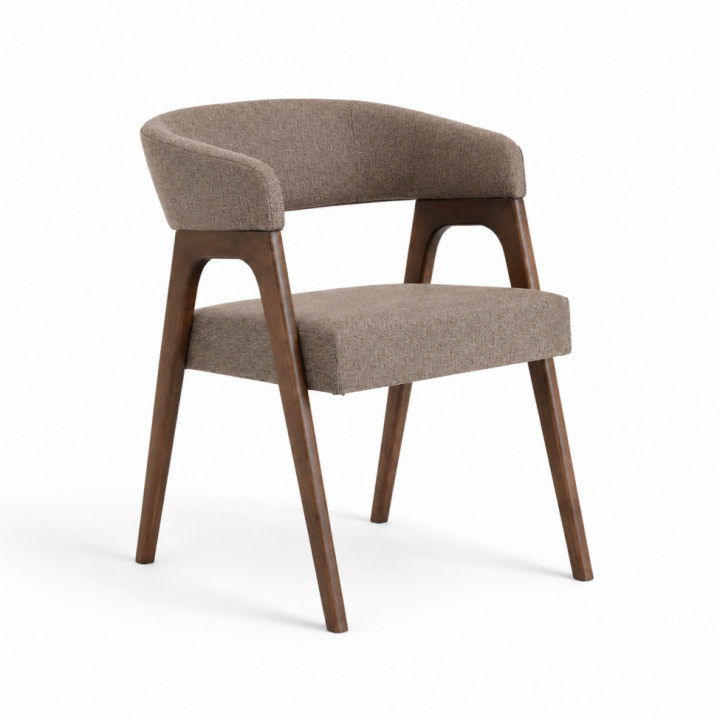 Chaise \'Alba\' - Noyer/Marron dans le groupe Meubles / Meubles d\'assise / Chaises chez Reforma (071-walnut-rustic)