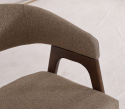 Chaise \'Alba\' - Noyer/Marron