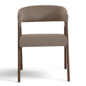 Chaise \'Alba\' - Noyer/Marron