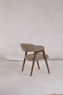 Chaise \'Alba\' - Noyer/Marron