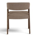 Chaise \'Alba\' - Noyer/Marron