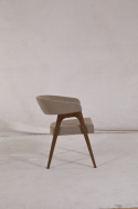 Chaise \'Alba\' - Noyer/Marron
