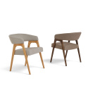 Chaise \'Alba\' - Noyer/Marron