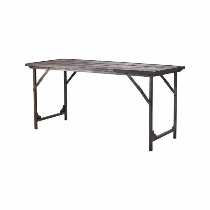 Table pliante \'Treasure\' 150x62cm - Bois recyclé dans le groupe Meubles / Tables / Table à manger chez Reforma (076-811-00)