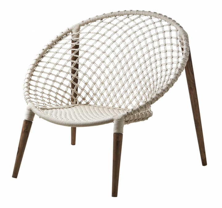 Chaise \'Elof\' - Blanc dans le groupe Meubles / Mobilier de jardin / Fauteuils d\'extérieur chez Reforma (084-015-00)