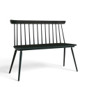 Banc \'Retro\' - Noir