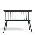 Banc \'Retro\' - Noir