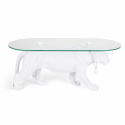 Table basse \'Dope as hell\' - Blanche