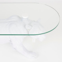 Table basse \'Dope as hell\' - Blanche