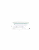 Table basse \'Dope as hell\' - Blanche