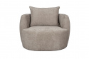 Fauteuil \'Rocca\' - Brun