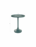 Table d\'appoint \'Jason\' Ø46 cm - Bleu
