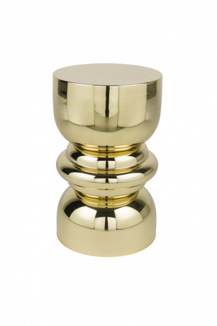 Table d\'appoint \'Kinga\' - Or dans le groupe Meubles / Tables / Tables d\'appoint chez Reforma (1001068)