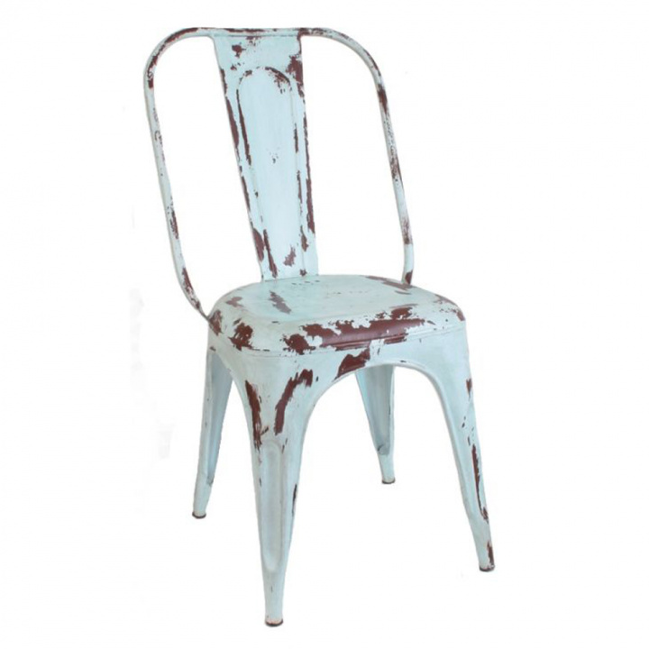 Chaise \'Montmartre\' - Vintage/Turquoise dans le groupe Meubles / Meubles d\'assise / Chaises chez Reforma (1002-Turquoise-II-M)