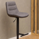 Tabouret de bar \'V&auml;dd&ouml;\' - Gris