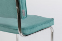 Chaise \'Ridge Rib\' - Turquoise