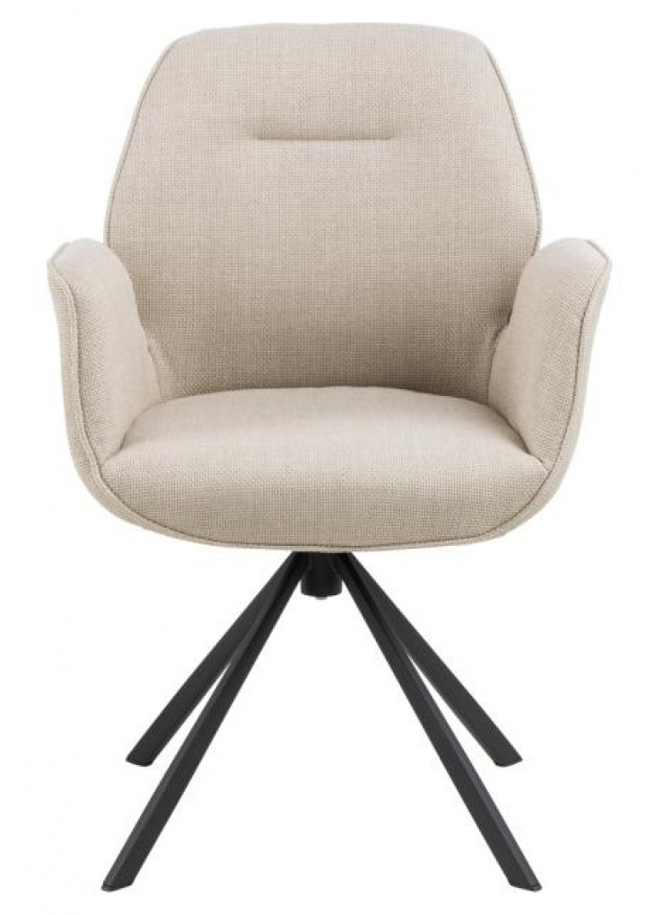 Chaise \'Bjuv\' - Beige/Noir dans le groupe Meubles / Meubles d\'assise / Chaises chez Reforma (101082)