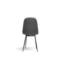 Chaise \'Gal\' - Gris/Noir