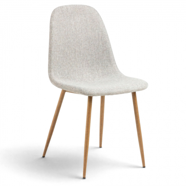 Chaise \'Gal\' - Gris/Naturel dans le groupe Meubles / Meubles d\'assise / Chaises chez Reforma (102094)