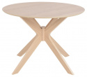 Table à manger \'Kotor\' Ronde 105cm - Naturel