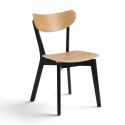 Chaise \'Ärsjö\' - Naturel/Noir