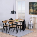 Chaise \'Ärsjö\' - Naturel/Noir