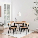 Chaise \'Ärsjö\' - Naturel/Noir