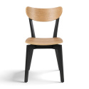 Chaise \'Ärsjö\' - Naturel/Noir