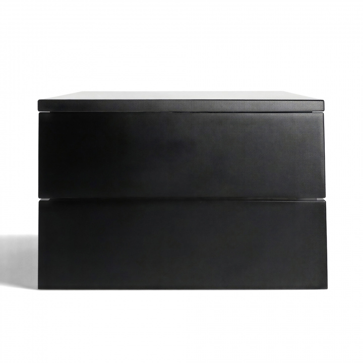 Table de nuit \'Falun\' - Noir dans le groupe Meubles / Tables / Tables de chevet chez Reforma (102560)