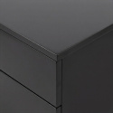 Table de nuit \'Falun\' - Noir